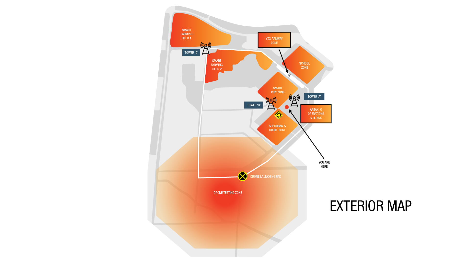 Area X.O facility map