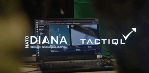 A screenshot from a video featuring TACTIQL'S participation in NATO DIANA's program. 